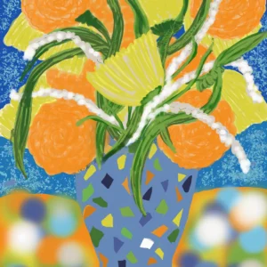 Orange and Yellow
